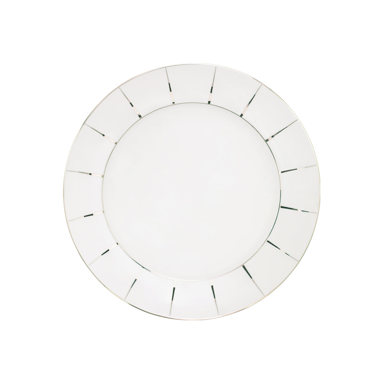 Excentric assiette plate 27cm - Maison porcel  | Porcelaine
