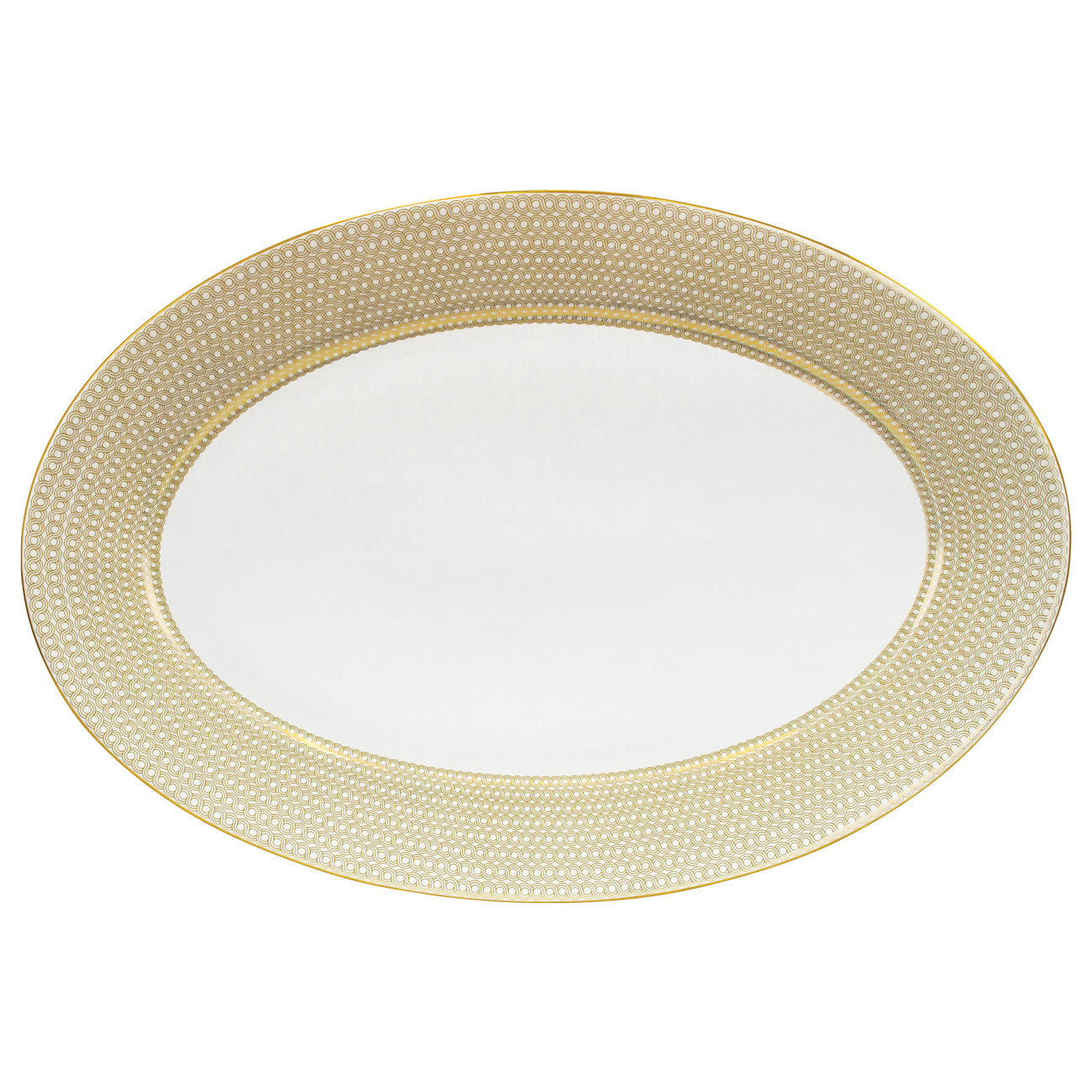 Infinity plat 39cm - Maison porcel  | Porcelaine