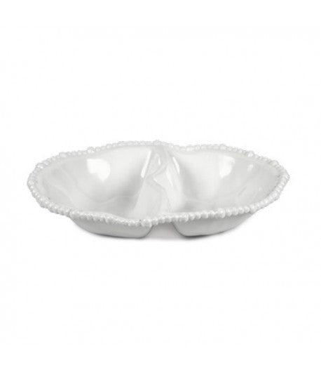 Joke plat à condiment blanc - Maison porcel  | Porcelaine