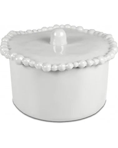 Joke box biscuit blanc - Maison porcel  | Porcelaine