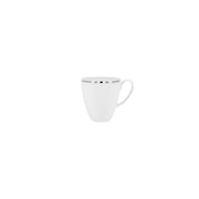 Silver mug 40cl - Maison porcel  | Porcelaine
