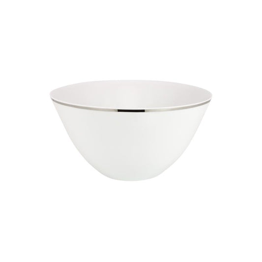 Silver saladier 25cm - Maison porcel  | Porcelaine
