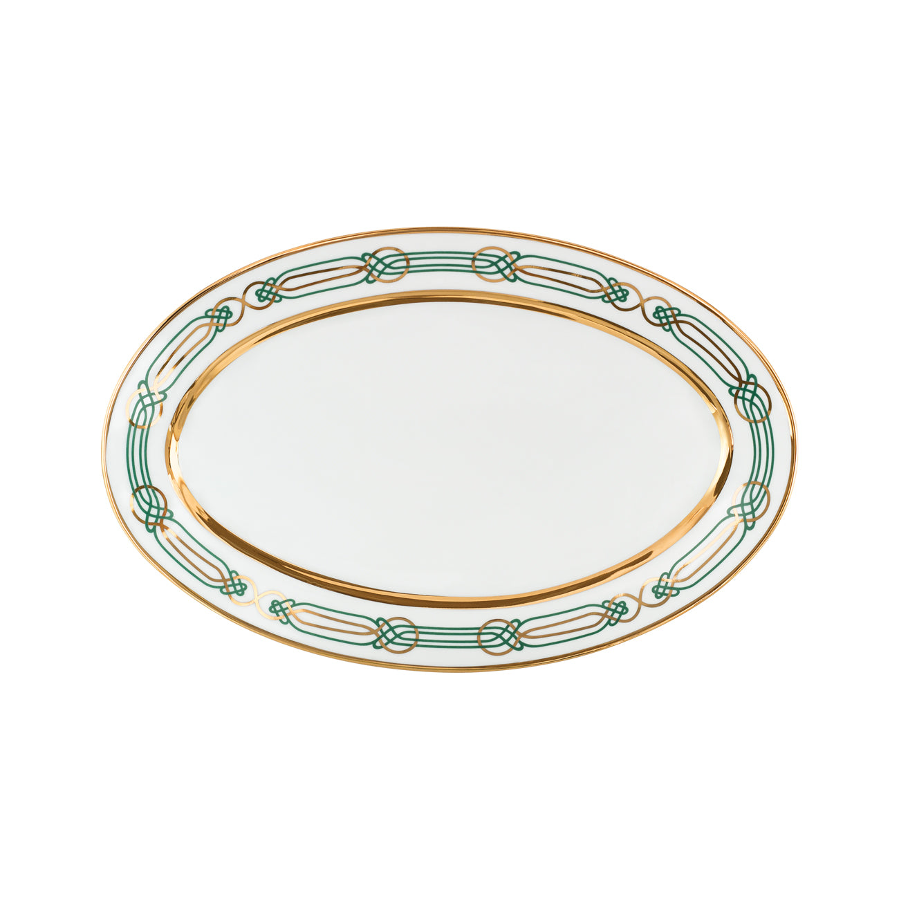 Liberty plat 31cm - Maison porcel  | Porcelaine