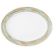 Louise plat 35cm - Maison porcel  | Porcelaine
