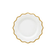 Maris d’or assiette à dessert 22cm - Maison porcel  | Porcelaine