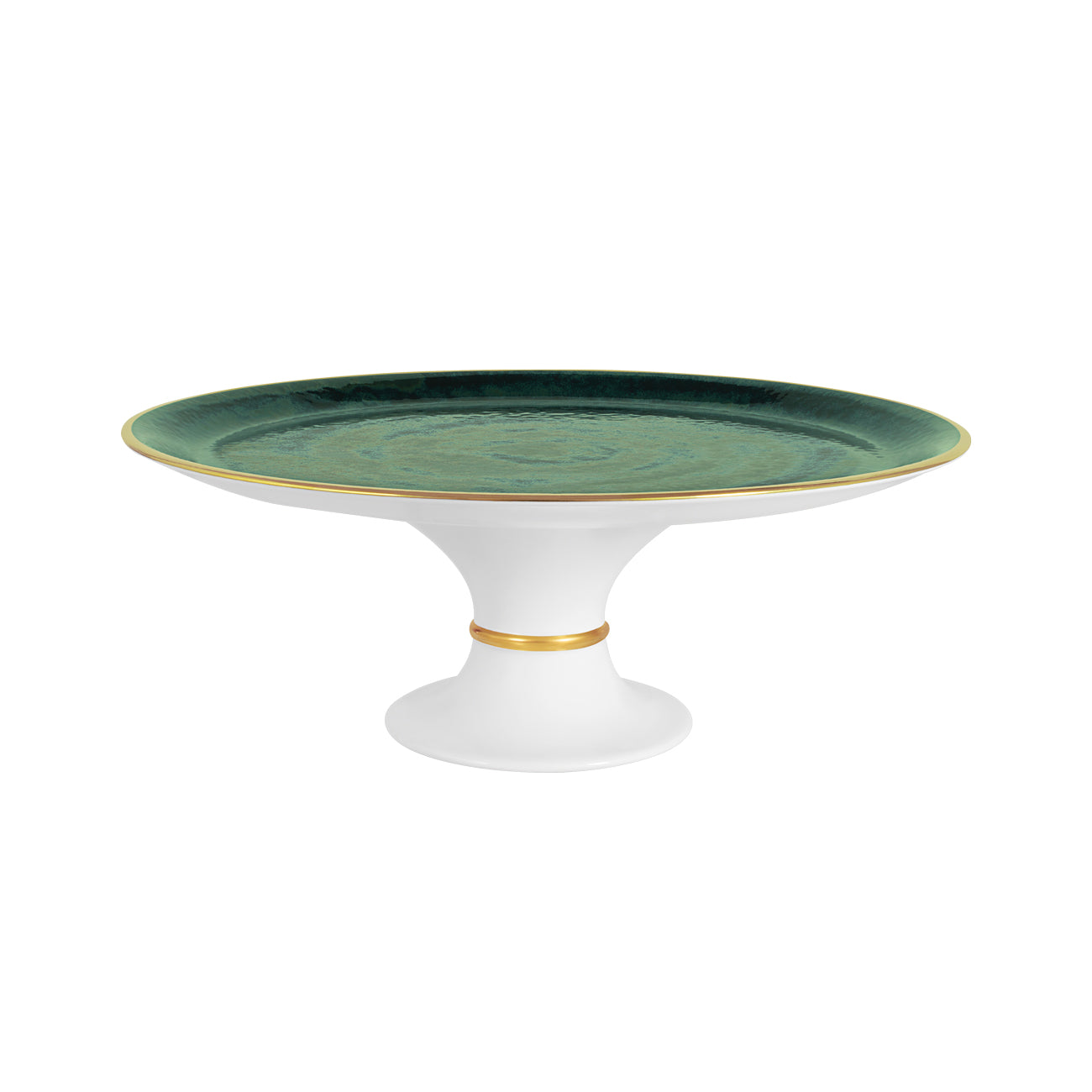 Lush Forest plat sur pied - Maison porcel  | Porcelaine