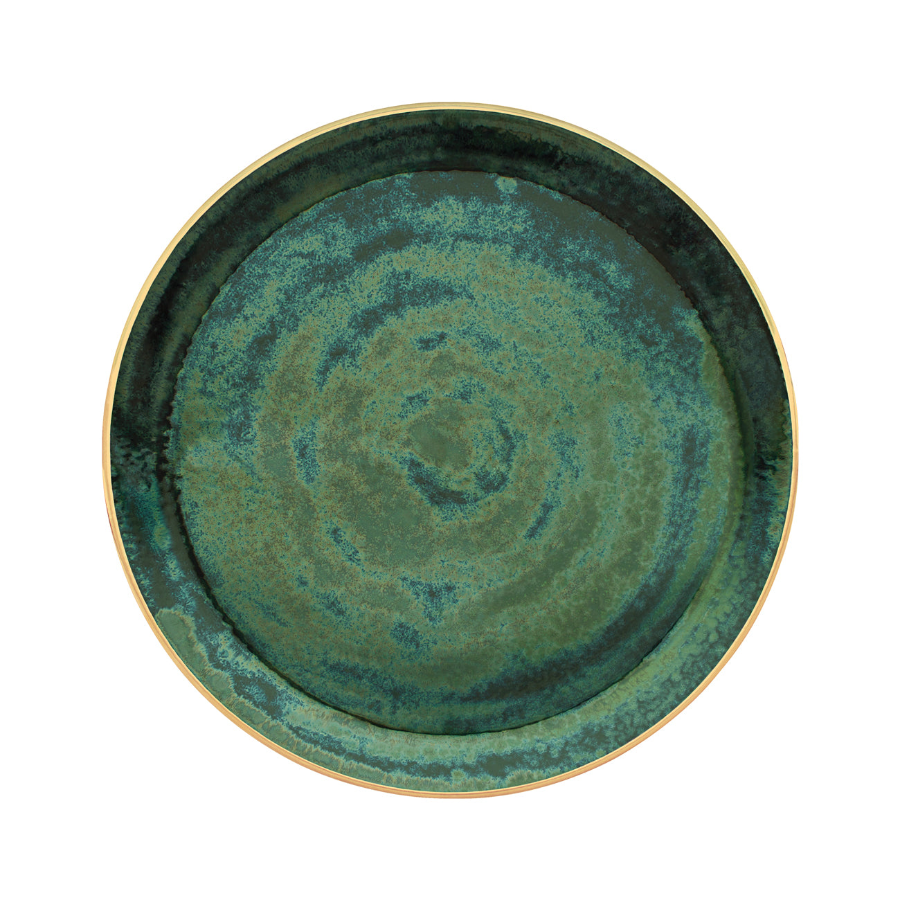 Lush Forest plat 31cm - Maison porcel  | Porcelaine