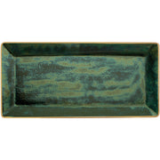 Lush Forest plat rectangle 40cm - Maison porcel  | Porcelaine