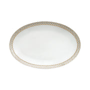 Precious plat 32cm - Maison porcel  | Porcelaine