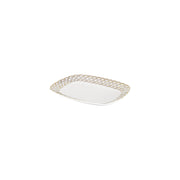 Precious plat rectangle - Maison porcel  | Porcelaine