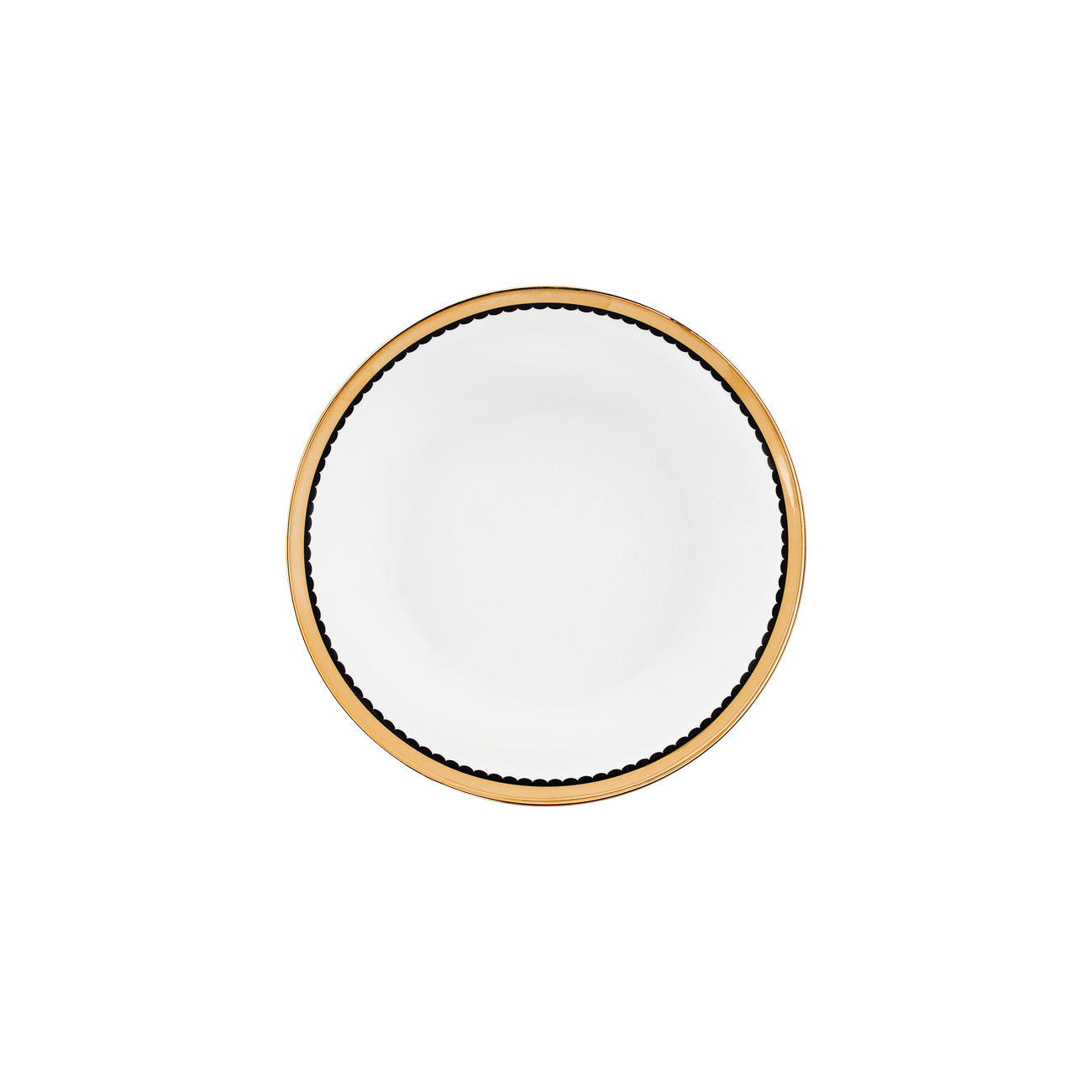 Saturn assiette creuse 19cm - Maison porcel  | Porcelaine