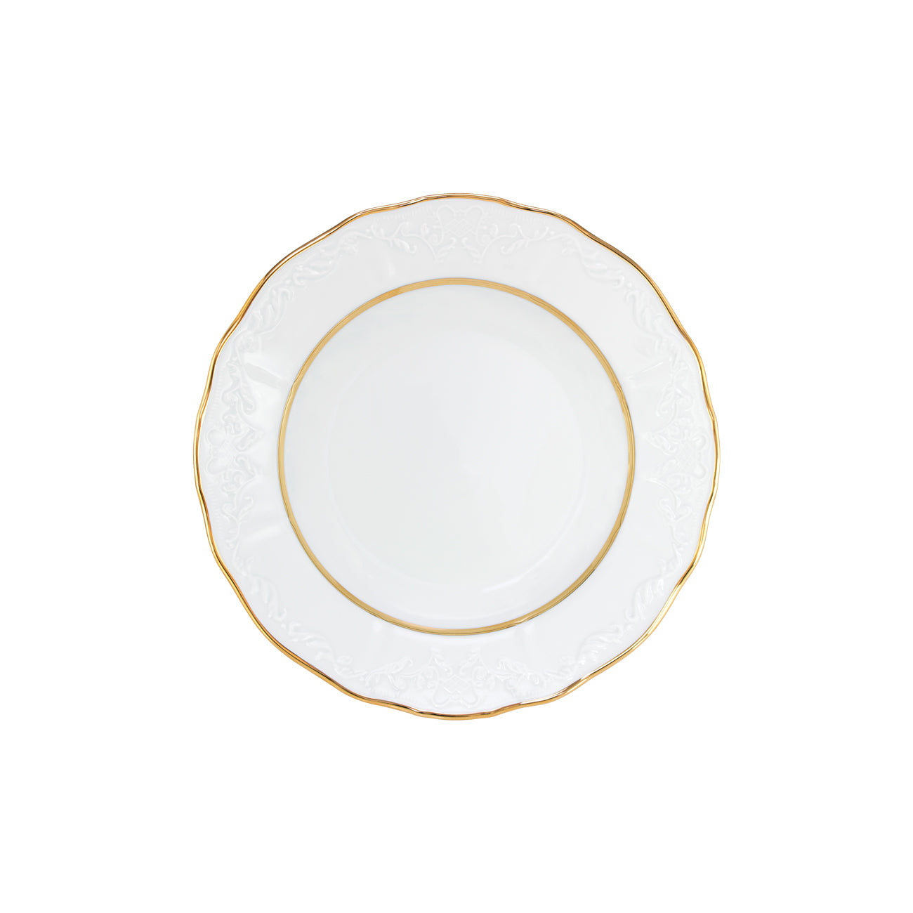 Vivian assiette plate 27cm - Maison porcel  | Porcelaine