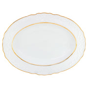 Vivian plat 38cm - Maison porcel  | Porcelaine