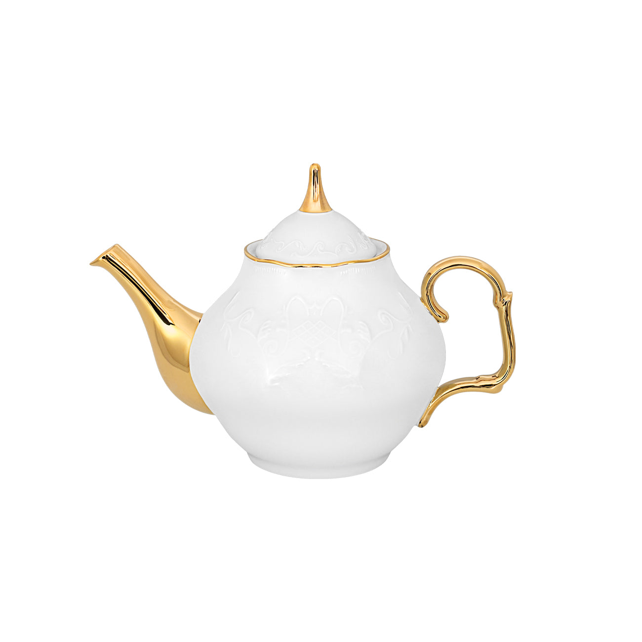 Vivian théière 120cl - Maison porcel  | Porcelaine