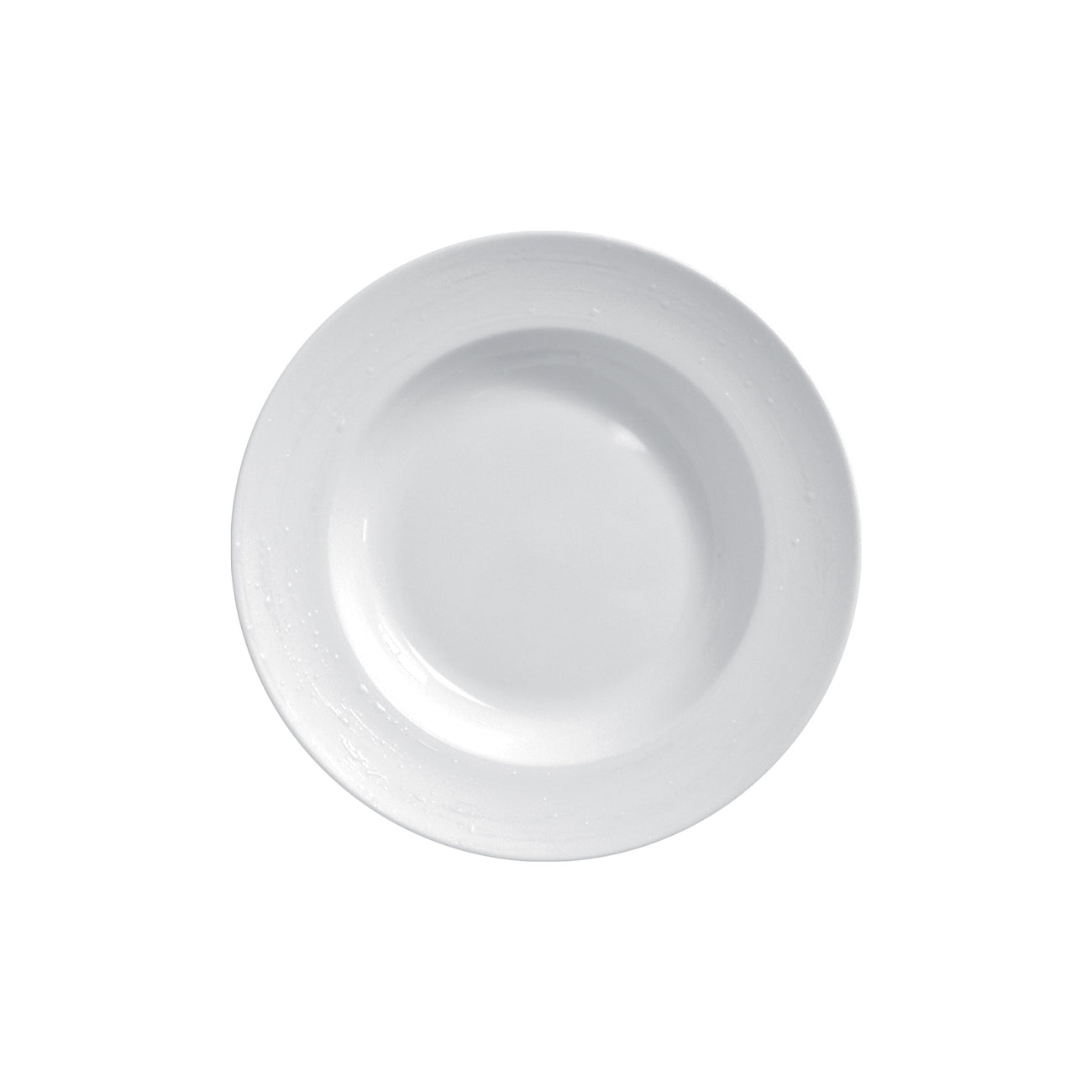 White tears assiette creuse 23cm - Maison porcel  | Porcelaine