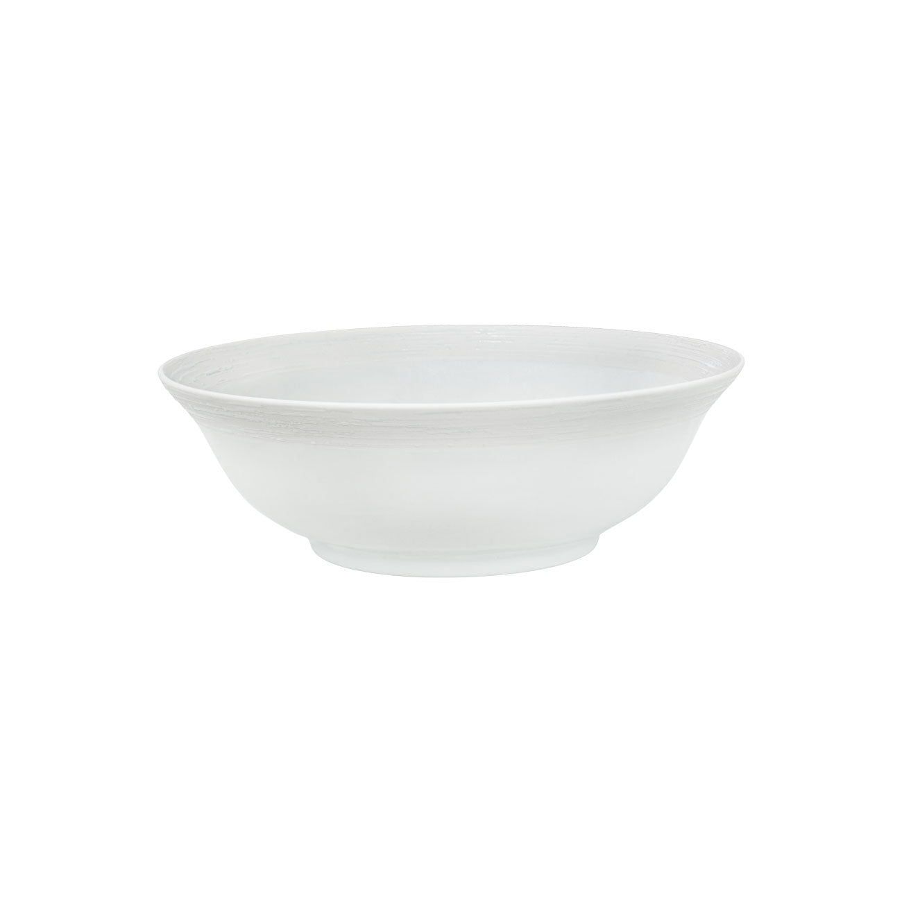 White tears saladier 26cm - Maison porcel  | Porcelaine