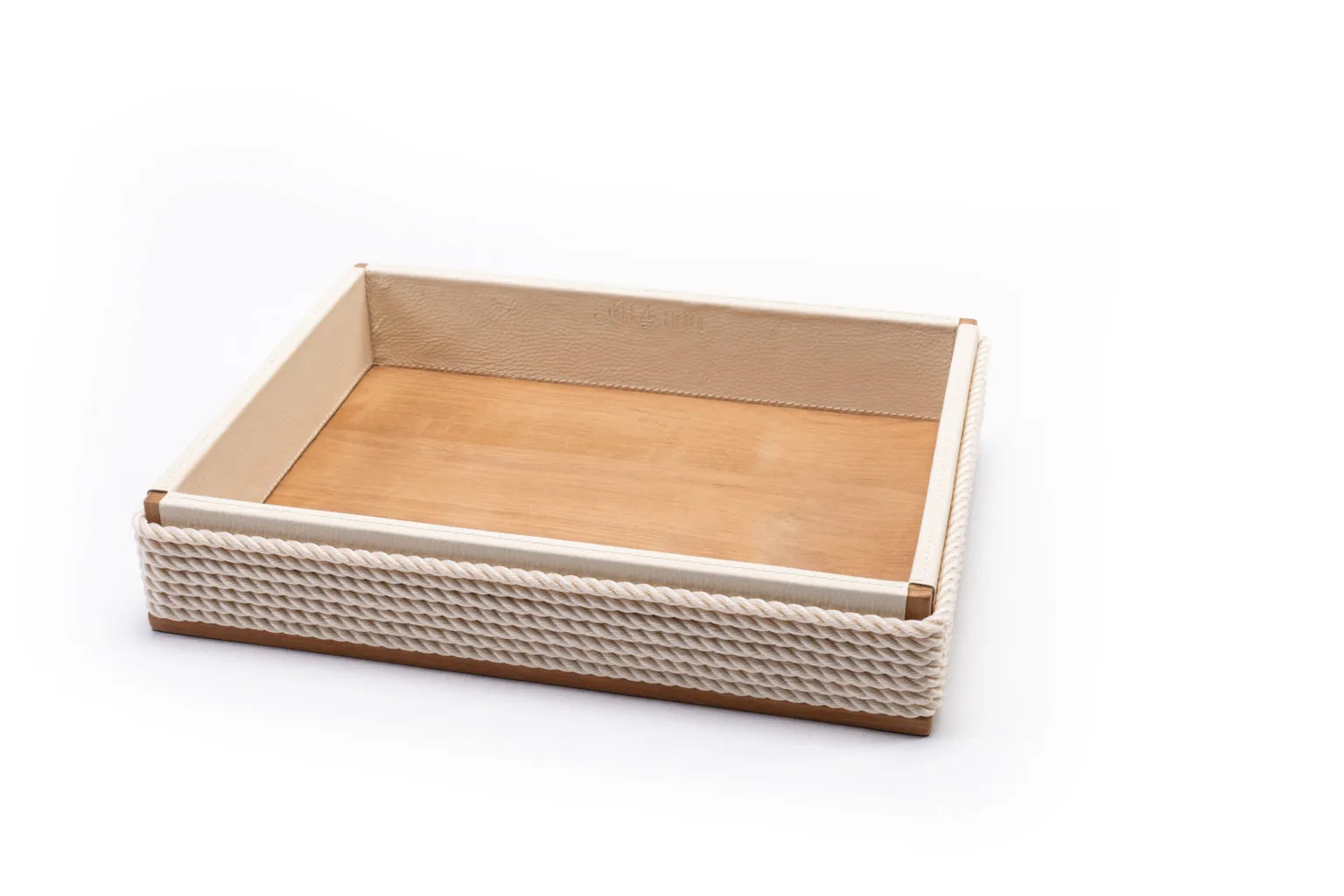 Plateau rectangle 42cm crème - Maison porcel  | Porcelaine
