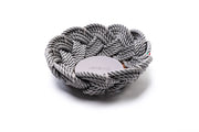 Grand panier 32cm gris - Maison porcel  | Porcelaine