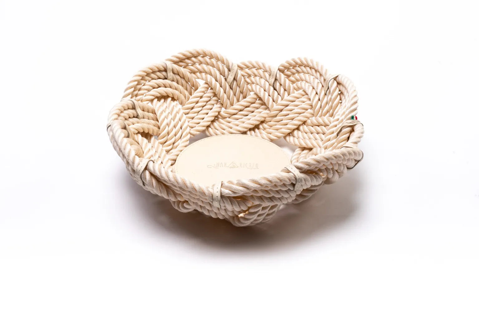 Grand panier 32cm crème - Maison porcel  | Porcelaine
