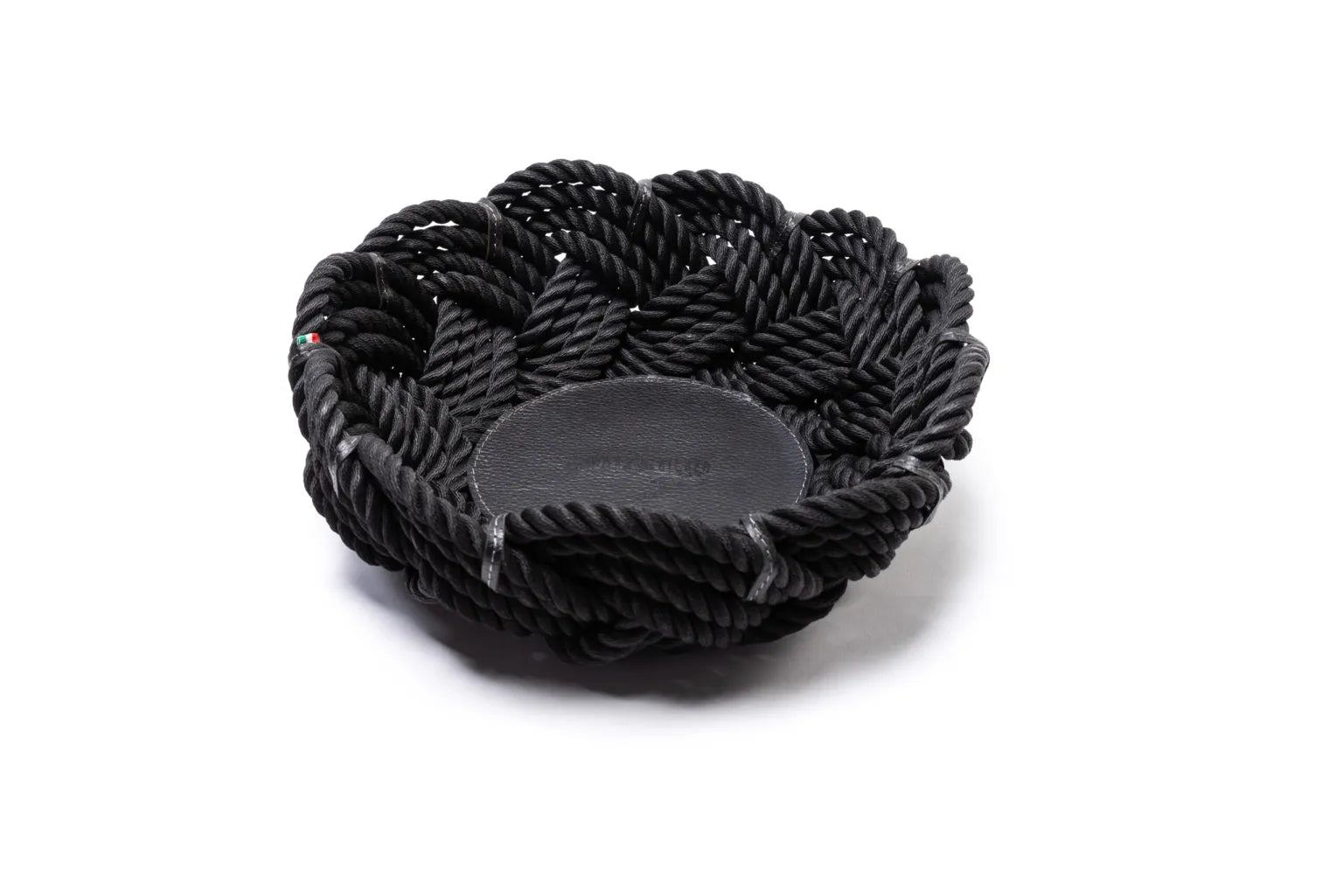 Grand panier 32cm noir - Maison porcel  | Porcelaine