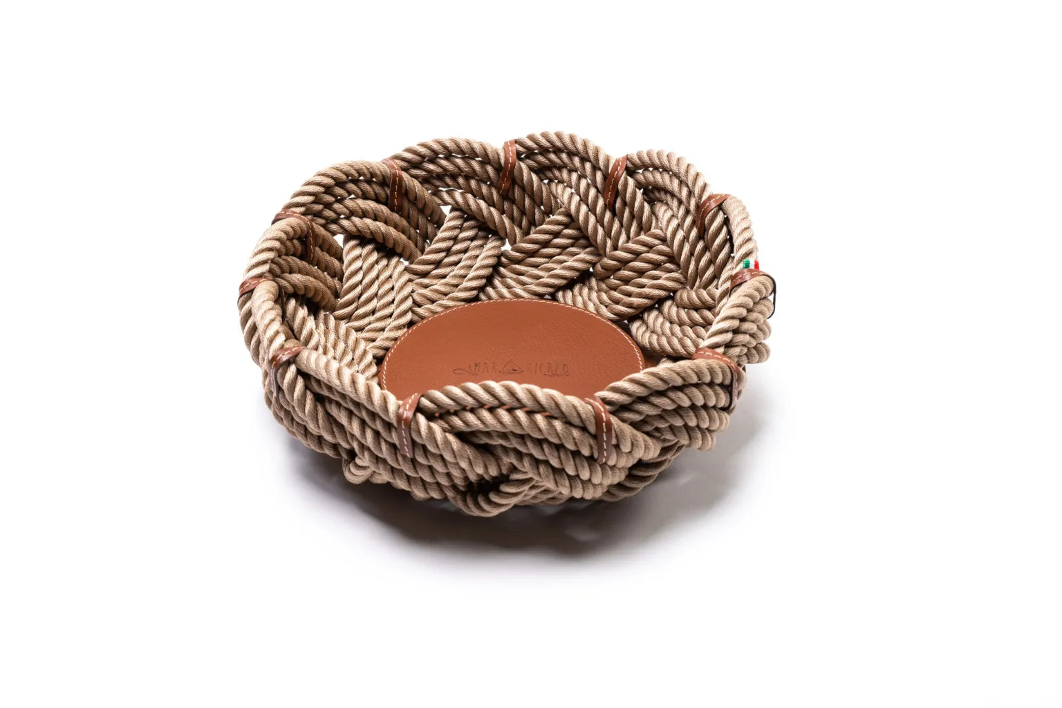 Grand panier 32cm marron - Maison porcel  | Porcelaine