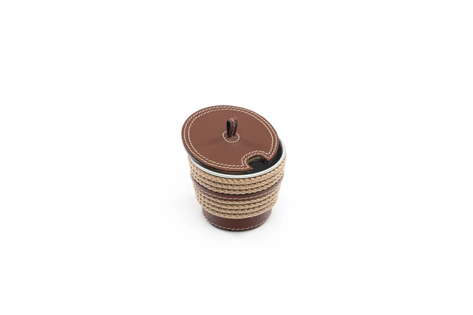 Pot à sucre marron - Maison porcel  | Porcelaine