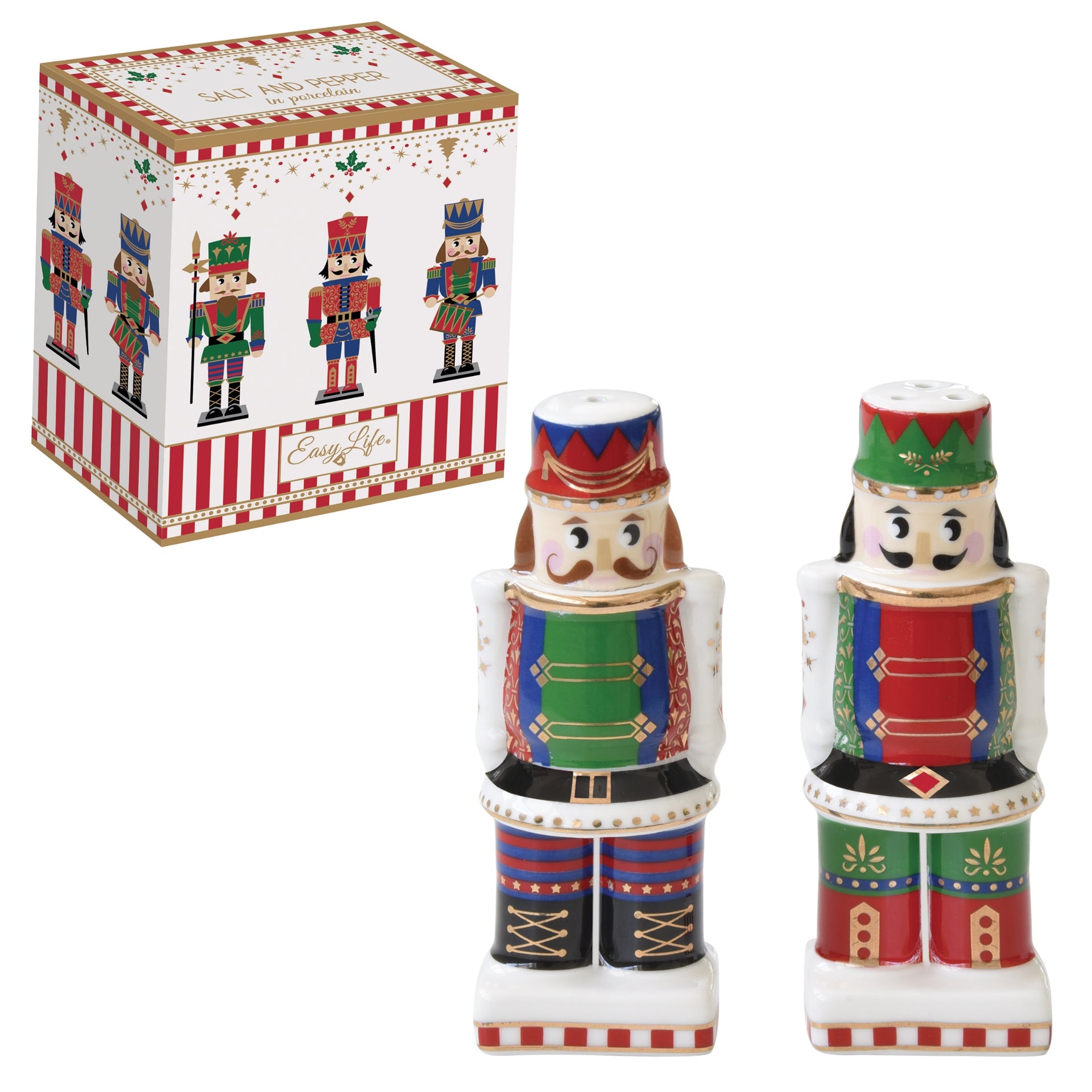 Nutcracker sel / poivre - Maison porcel  | Porcelaine