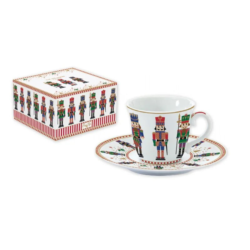 Nutcracker tasse à thé - Maison porcel  | Porcelaine