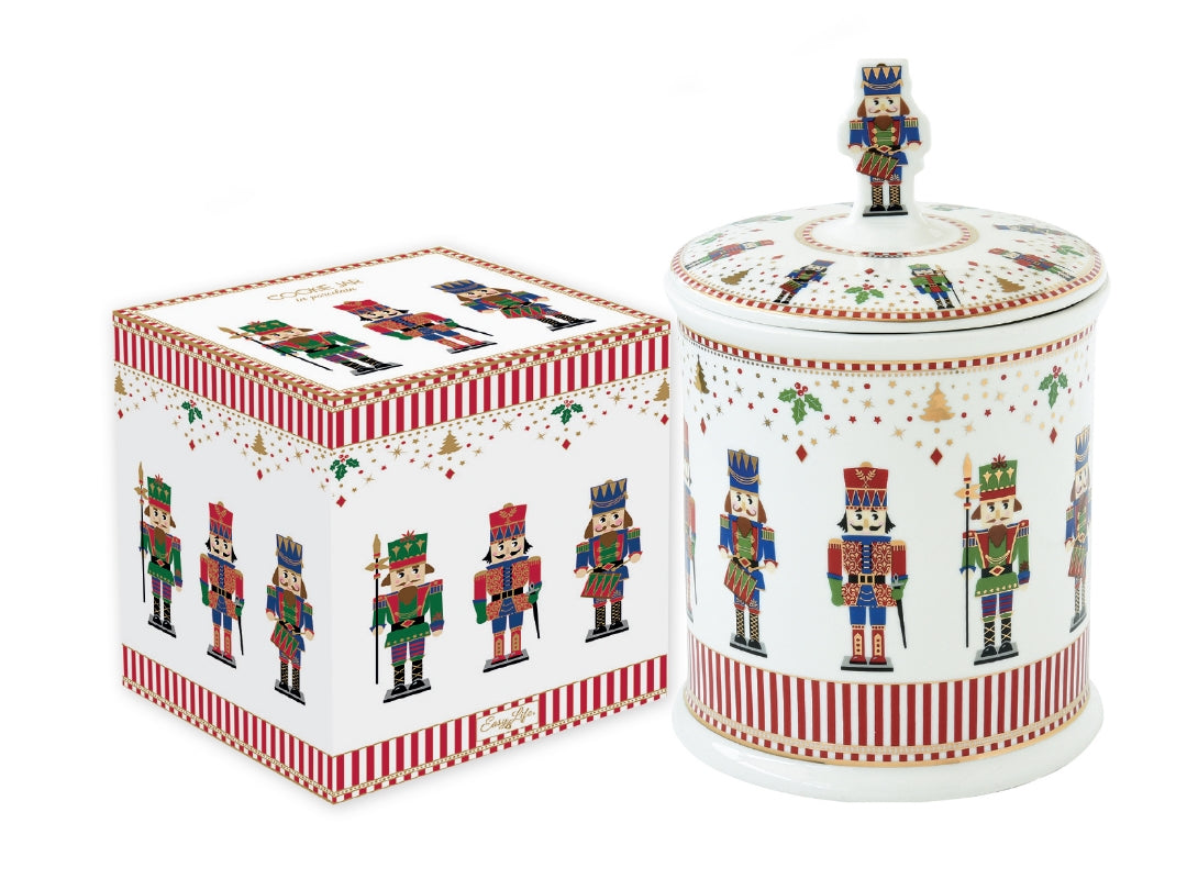 Nutcracker bonbonnière - Maison porcel  | Porcelaine