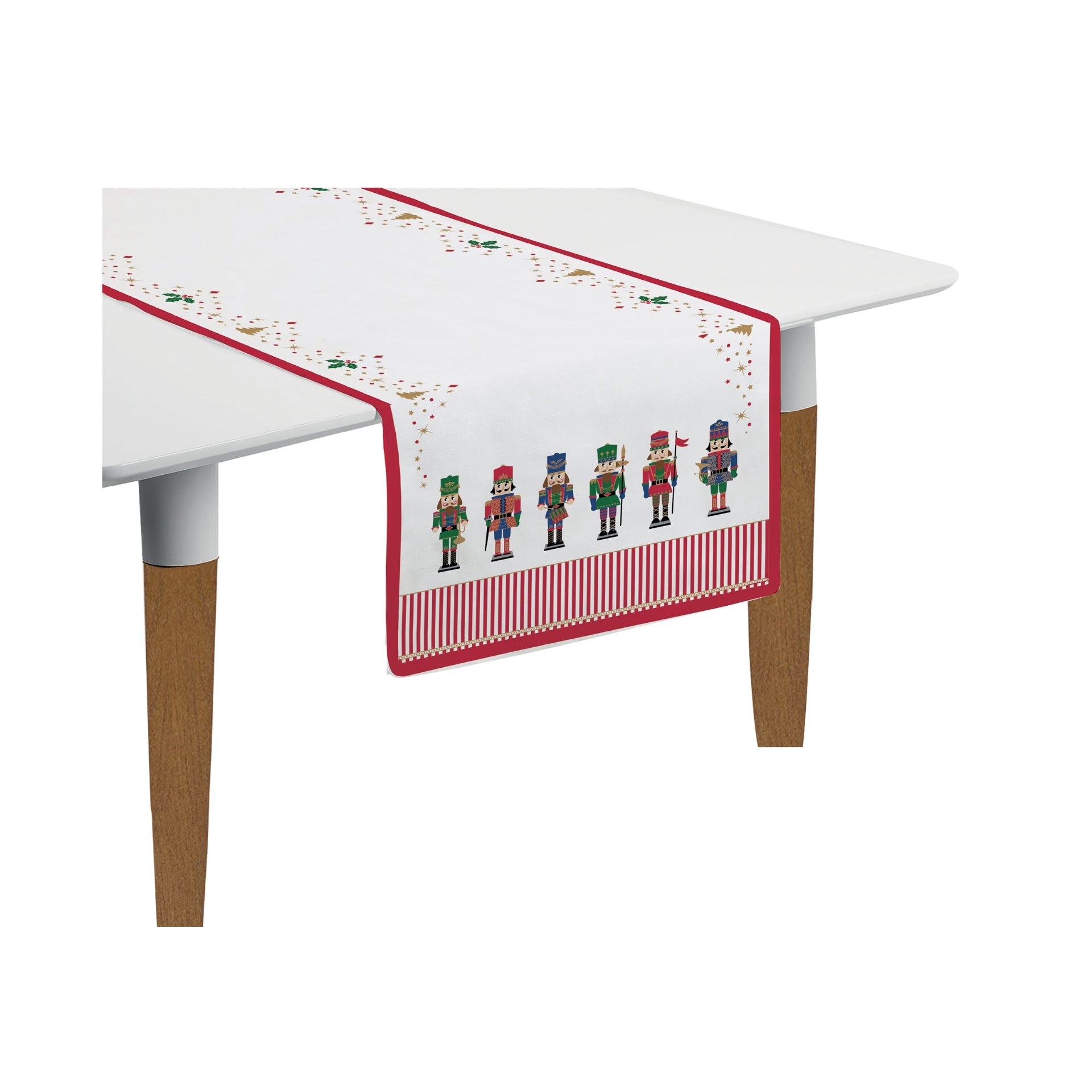 Nutcracker chemin de table 45x140cm - Maison porcel  | Porcelaine