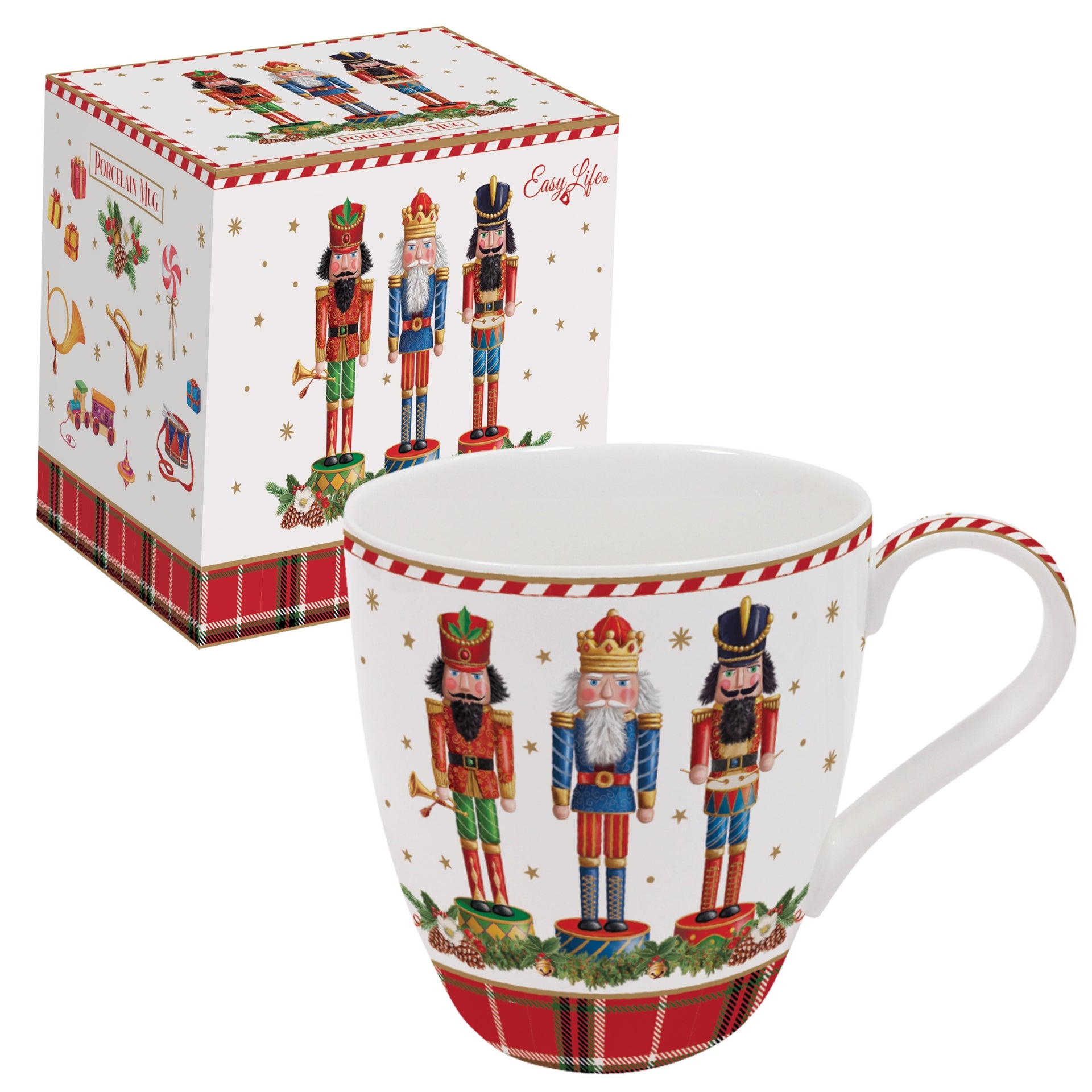 Vintage Nutcracker mug - Maison porcel  | Porcelaine