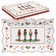Vintage Nutcracker plat rectangle - Maison porcel  | Porcelaine