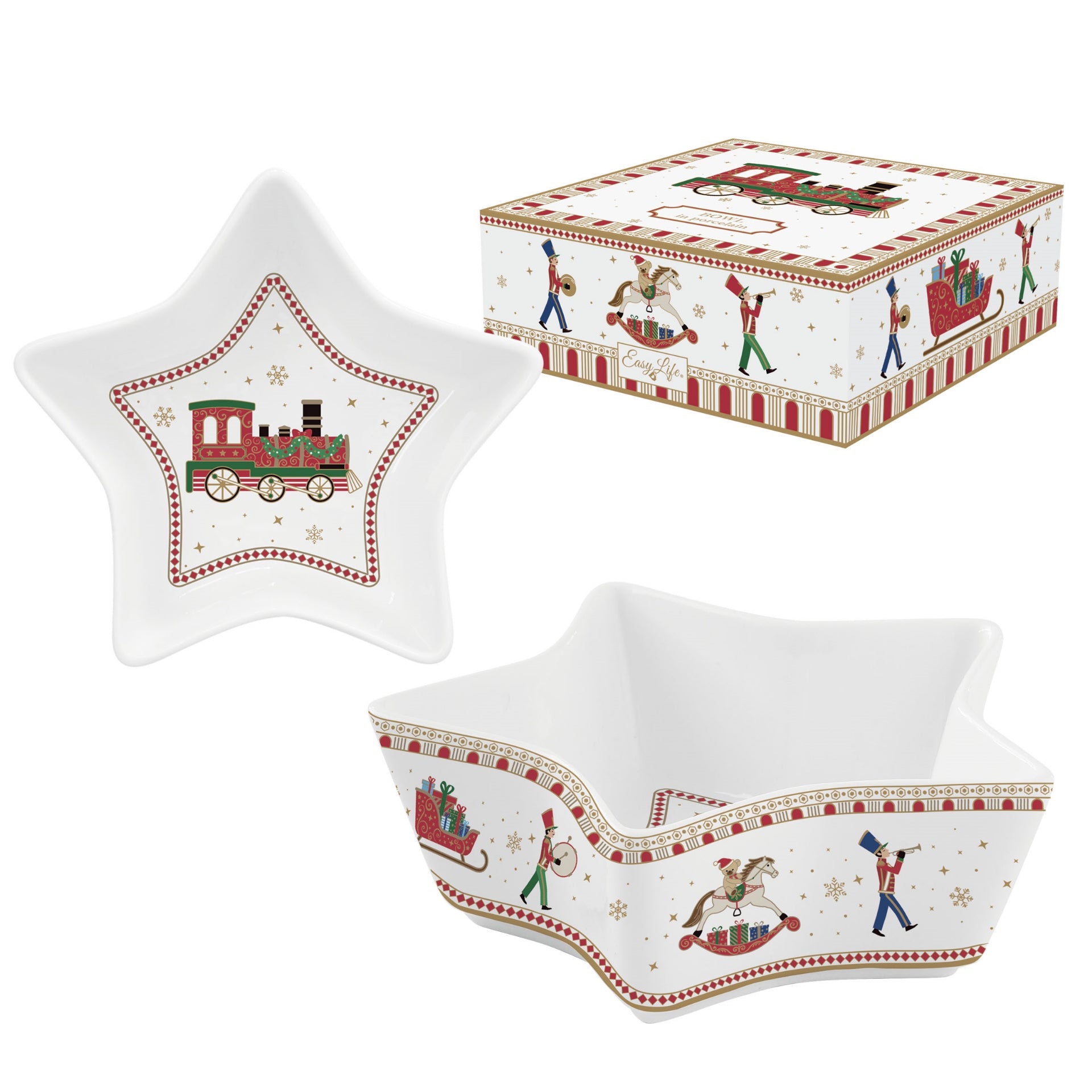 Polar express bol 15cm - Maison porcel  | Porcelaine