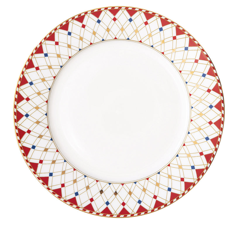 Wonderland assiette plate 26cm - Maison porcel  | Porcelaine