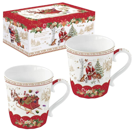 Christmas memories coffret 2 mugs