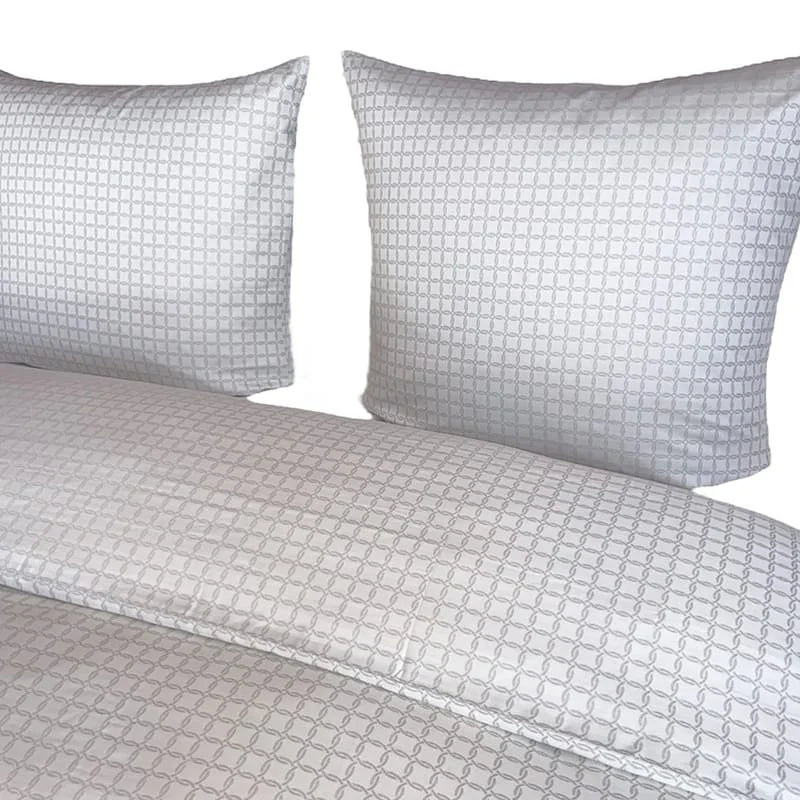 Housse de couette Elegance gris - Maison porcel  | Porcelaine