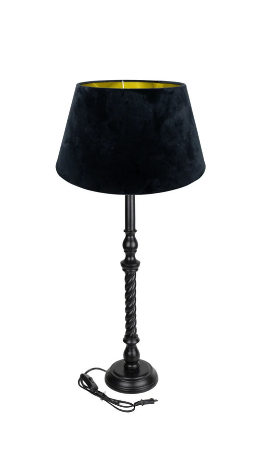 lampe monaco noir H.70