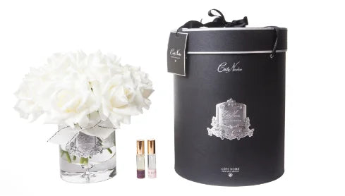 Bouquet luxury tea Noir argent - Maison porcel  | Porcelaine