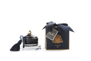 bougie art deco doré noir - Maison porcel  | Porcelaine