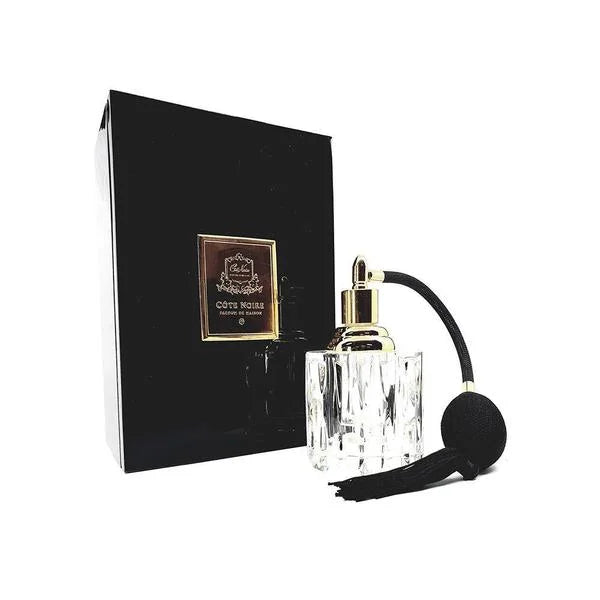 Atomizer doré noir - Maison porcel  | Porcelaine
