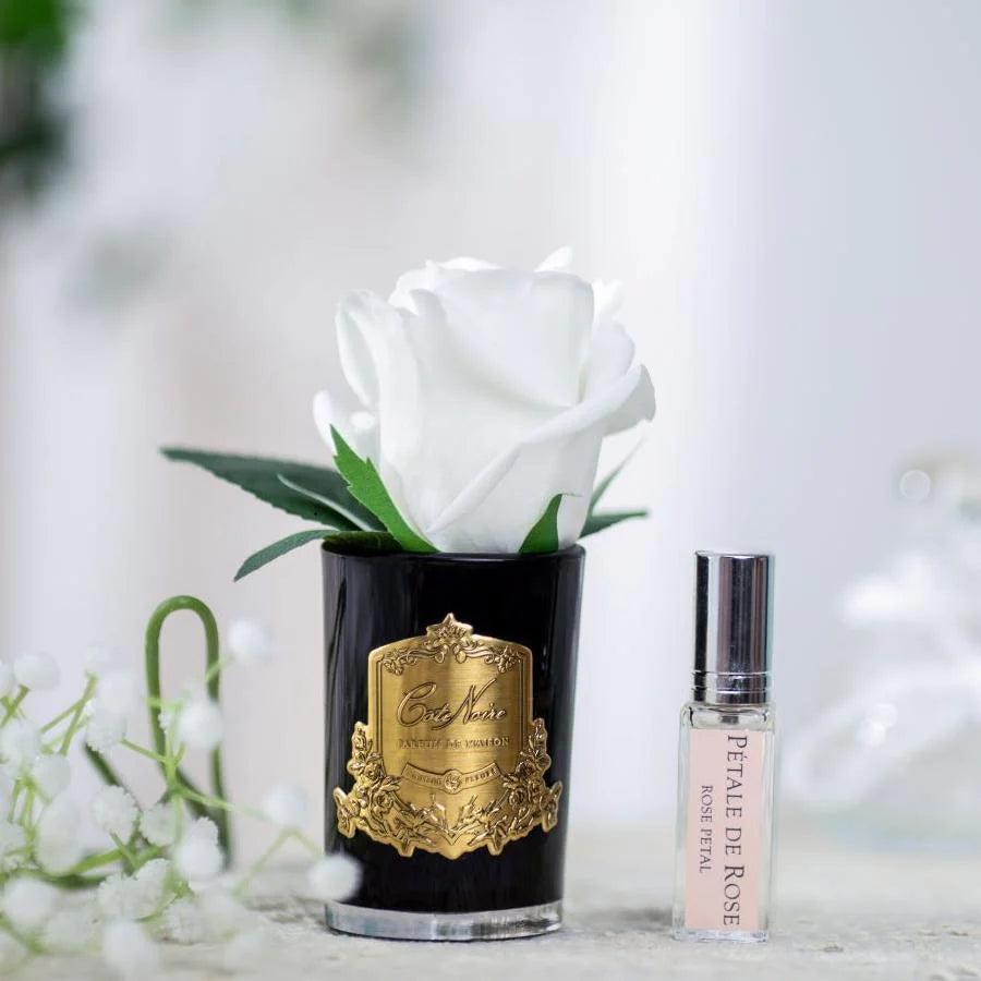 Bouquet bud doré noir - Maison porcel  | Porcelaine