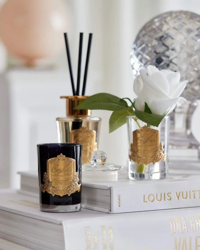 Diffuseur 90ml thé du matin français doré - Maison porcel  | Porcelaine