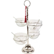 Ensemble assaisonnement 4 coupelles - Maison porcel  | Porcelaine