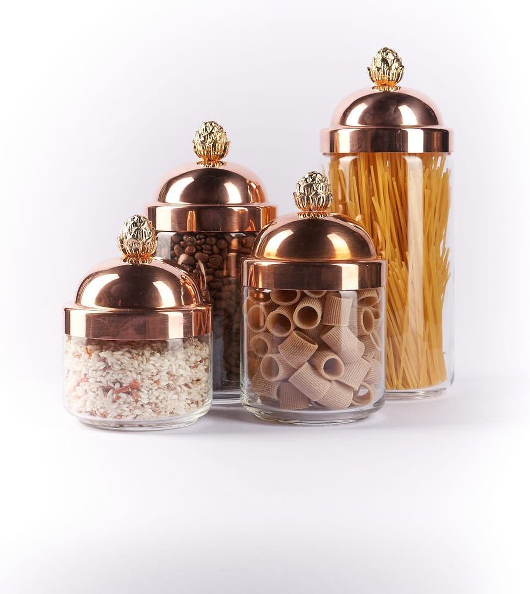 Pot en verre cuivre ruffoni - Maison porcel  | Porcelaine