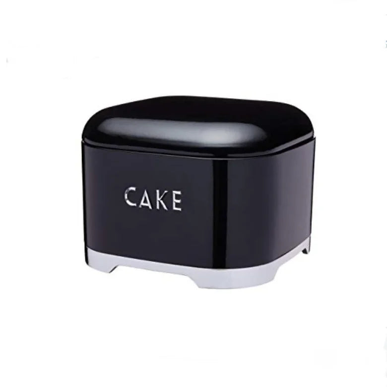 Boîte à gâteau noir - Maison porcel  | Porcelaine