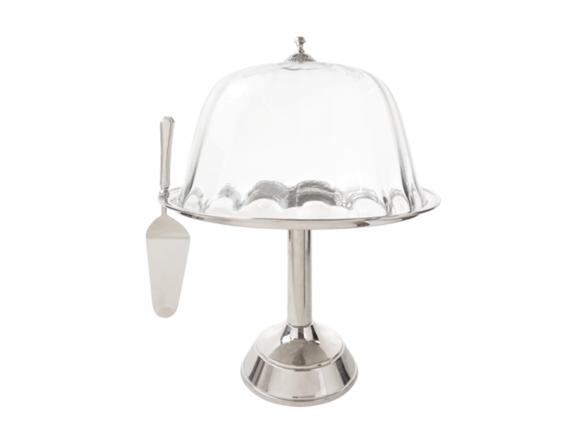 Cloche de table en verre 48cm - Maison porcel  | Porcelaine