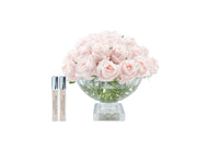 Bouquet luxury 37 roses argent rose - Maison porcel  | Porcelaine