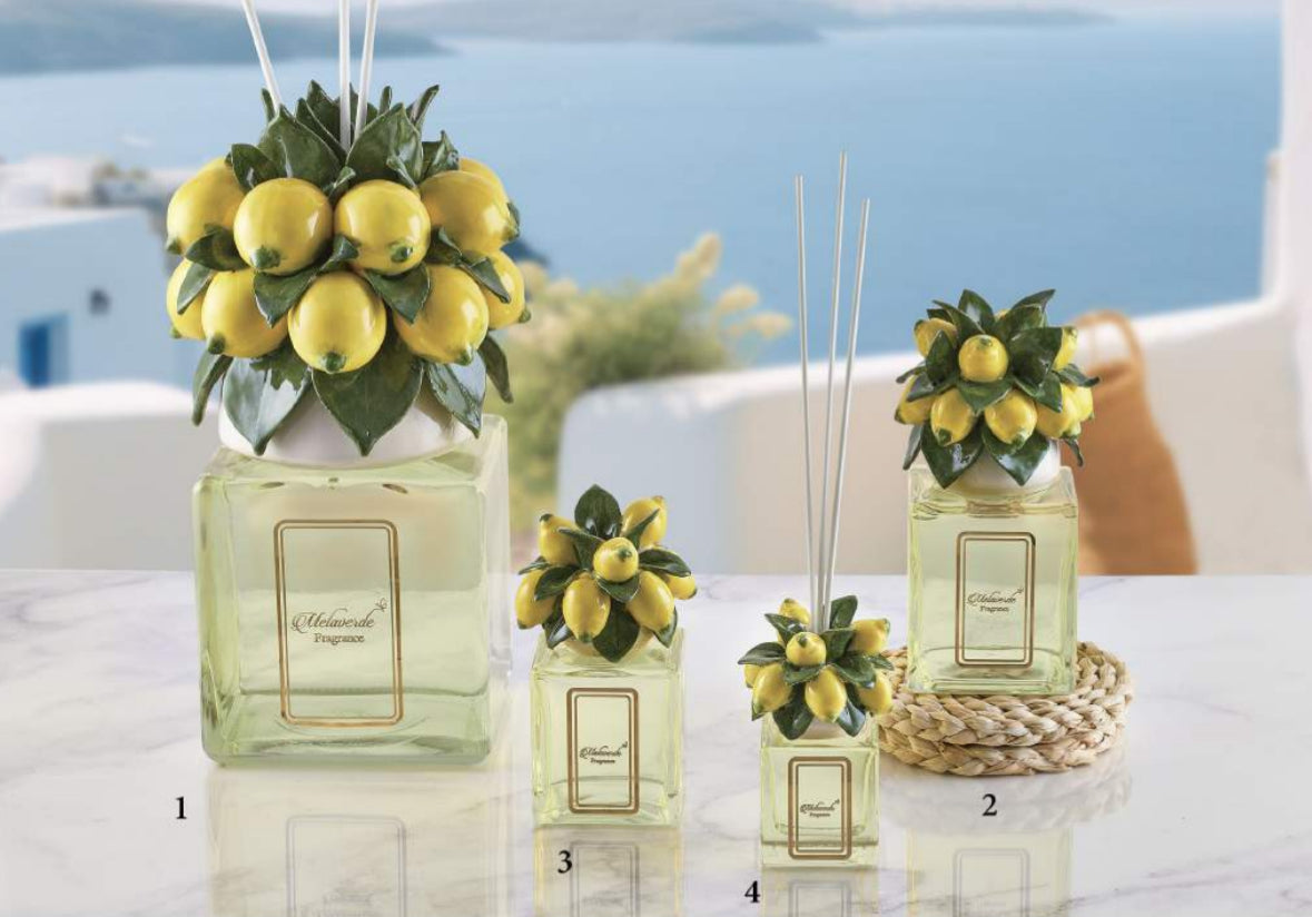 Diffuseur citronnier BLANC - Maison porcel  | Porcelaine