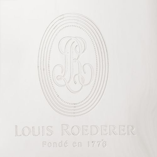 Refroidisseur rectangle louis Roederer 24cm - Maison porcel  | Porcelaine