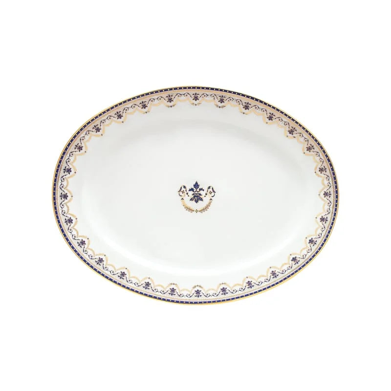 Mozart plat 29cm - Maison porcel  | Porcelaine